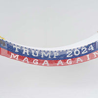 Single size Trump 2020 Maga Kag red white and blue campaign hammock - indoor and outdoor