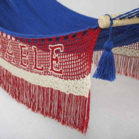Shop for best polyester blue and red hammock