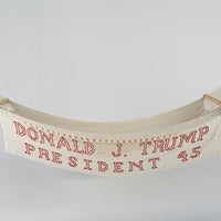 Comfortable cotton hammock with president trump name